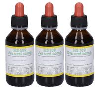 Hs109 Uva Ursina Comp 100 Ml 3x100 ml Gocce orali