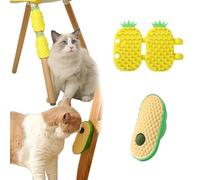 HSAJS 2 Pezzi Angolo Massaggiatore per Gatto Massaggiatore Gatto Prurito per Gambe Tavolo Struttura Arrampicata