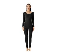 HSAJS Intimo Termico Set Donna Completo Caldo Manica Lunga Base Layer Maglietta Termica e Pantalone Traspirante Estensibile Senza Cucitura Pigiama Invernale