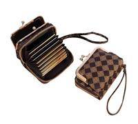 HSAJS Portafoglio Donna Piccolo con Portamonete Porta Carte di Credito Portacarte Tascabile Mini Pochette Bustina Portatutto Slim Borsellino
