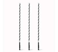 hsawbit Punte da trapano per legno, 3 pezzi x 10 mm x 300 mm, punte extra lunghe per trapano per legno, plastica, cartongesso, lavorazione del legno