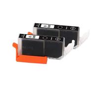 HSCJMEHT Cartuccia d'inchiostro 2 pezzi PGI-525 PGI525 PGI 525 CLI-526 CLI526 CLI 526 compatibile con stampante MG6150(526 BK)