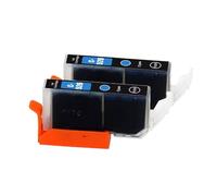 HSCJMEHT Cartuccia d'inchiostro 2 pezzi PGI-525 PGI525 PGI 525 CLI-526 CLI526 CLI 526 compatibile con stampante MG6150(Cyan)