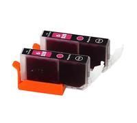 HSCJMEHT Cartuccia d'inchiostro 2 pezzi PGI-525 PGI525 PGI 525 CLI-526 CLI526 CLI 526 compatibile con stampante MG6150(Magenta)