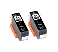 HSCJMEHT Cartuccia d'inchiostro 2 pezzi PGI-525 PGI525 PGI 525 CLI-526 CLI526 CLI 526 compatibile con stampante MG6150(525 Black)