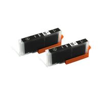 HSCJMEHT Cartuccia d'inchiostro da 2 pezzi per PGI 580XXL CLI 581XXL compatibile con TR7550 TR8550 TS6150 TS6151 TS8150 TS8151 TS8152 TS9150 TS9155(581XXL Black)