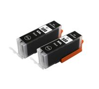 HSCJMEHT Cartuccia d'inchiostro da 2 pezzi per PGI 580XXL CLI 581XXL compatibile con TR7550 TR8550 TS6150 TS6151 TS8150 TS8151 TS8152 TS9150 TS9155(580XXL Black)