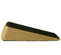 Hsd Premium Qualità Metallo Porta Zeppa Pesante Robusto Stay Stop Cromo/Legno