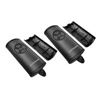 HSE4BS - 2 trasmettitori manuali HSE4BS, custodia vuota senza batteria, senza scheda di ricambio, guscio superiore e inferiore