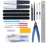 HSEAMALL 18PCS Gundam Model Tools Kit Hobby Building Craft Set per la riparazione e il fissaggio di modelli di base