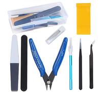 HSEAMALL 9PCS Gundam Model Tools Kit Hobby Building Craft Set per la riparazione e il fissaggio di modelli di base