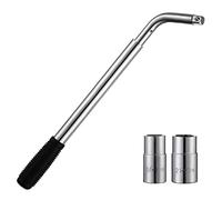 HSEAMALL Chiave a bussola telescopica,chiave per dadi ruota estensibile,chiave universale per pneumatici,strumento di riparazione pneumatici,furgone,camion,roulotte(bussola da 17 mm,19 mm,21 mm,23 mm)