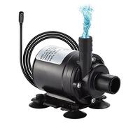 HSEAMALL Pompa Acqua DC 12V Sommergibile Brushless Anfibia 800L/H 5M (AW500T)