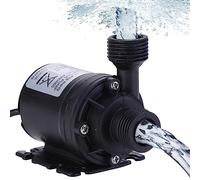 HSEAMALL Pompa ad acqua sommergibile Brushless DC 12V Pompa anfibio 800L / H 5M per stagno Acquario Serbatoio di pesci Solare Fontana Piscina Circolazione dell'acqua