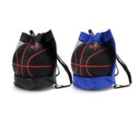 HsentimenH 2 pezzi Sacca da pallone, Borsa da Calcio in Rete, Zaino da Basket, borsa da spiaggia, Mesh Ball Bag, zaino portatile per calcio, basket, tennis, pallavolo, rugby