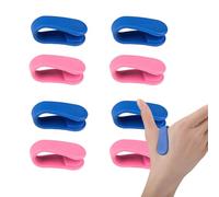 HsentimenH 8pz Clip di Digitopressione,Clip per Mal di Testa e Tensione,Mini Clip di Plastica del Massaggio del Dito,Utilizzato per Dragare I Meridiani e Alleviare Il Dolore e La Tensione