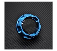 HSENY Logo in fibra di carbonio Alluminio blu Tappo olio MOTORE Adatto for Nissan Adatto for ALTIMA Adatto for MAXIMA Adatto for SILVIA S13 S14 240SX Adatto for SENTRA Adatto for SUNNY Adatto for INFI