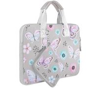 HSEOK 13-13,5 Pollici Custodia Borsa per Laptop con Manici Portatile, Neoprene Elastico Impermeabile Sleeve per MacBook Air/PRO M1 M2 13", Surface Laptop 13,5", Borsa con Piccolo Caso - B02F01