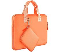 HSEOK 13 Pollici Custodia Borsa per Laptop con Manici Portatile, Neoprene Elastico Impermeabile Sleeve per 13" MacBook PRO/Air M1, XPS 13 e Il più Popolare Laptop da 13", con Piccolo Caso,O02G01