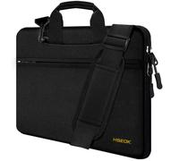 HSEOK Borsa a Tracolla per Notebook, Borsa Porta Laptop Super Sottile e Impermeabile, Fino a 15-15.6-16 Pollici,B02K01