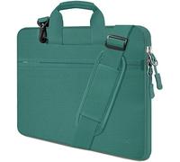 HSEOK Borsa a Tracolla per Notebook, Borsa Porta Laptop Super Sottile e Impermeabile, Fino a 17-17,3 Pollici, D02E01