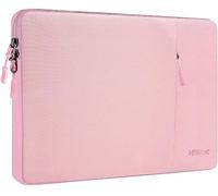 HSEOK Custodia Computer PC 15.6 Pollici Notebook Portatile Borsa Sleeve a 2 Scomparti Impermeabile, Compatibile da 15-15,6 Pollici dell/Ausu/Acer/HP/Toshiba/Lenovo/Surface Book, Rosa