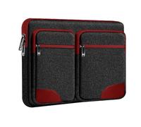 HSEOK Custodia protettiva per laptop Custodia da 15 15,6 16 pollici con 5 tasche separate per rendere il laptop e gli accessori ben organizzati e facili da trasportare,B01RD01
