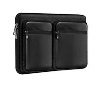 HSEOK Custodia protettiva per laptop Custodia da 15 15,6 16 pollici con 5 tasche separate per rendere il laptop e gli accessori ben organizzati e facili da trasportare,B01BK08