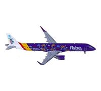 HSEYWVDJF 1/400 Bilancia Per Flybe Embraer ERJ-190-200LR G-FBEJ Airlines Aereo Metallo Aviacion Modello Di Aereo Giocattoli