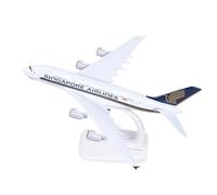 HSEYWVDJF Modello Di Aereo Di Linea In Metallo 20 Cm 1:400 Per Singapore Airlines A380 Replica In Metallo Materiale In Lega Per L'aviazione