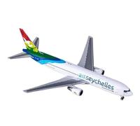 HSEYWVDJF modello di aereo Modellino Di Aereo In Scala 1:400 Pressofuso For Modello Da Collezione Replica Aereo Originale Air Seychelles 767-300 Snap-Fit Modello