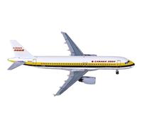HSEYWVDJF modello di aereo Modello Di Aereo In Metallo In Scala 1:400 For AC411256 Canadair 3000 A320 C-GXBB Modellino Di Aereo Pressofuso Snap-Fit Modello