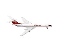HSEYWVDJF Pressofuso In Scala 1/400 Per TU-134A DDR-SCK Modello Aereo Dell'aviazione In Lega Con Display Per La Raccolta Aerei Del Carrello