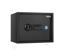 HSGCJS Cassaforte biometrica per impronte digitali con tastiera digitale completa, cassaforte di sicurezza per casa, ufficio e hotel, 5 metri cubi