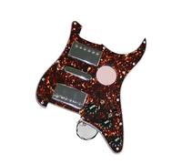 HSH Double singolo doppio 3 guscio di ferro Pickup Gruppo elettrico Il gruppo di protezione del circuito completo può essere tagliato in singoli pezzi Set Battipenna Pickup(Tortoise shell)
