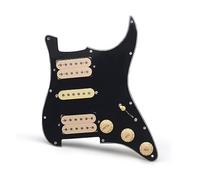 HSH Pickguard Circuits Battipenna Per Chitarra Elettrica HSH Loaded Prewired Scratchplate Assembly Black (Color : Yellow Pickup)