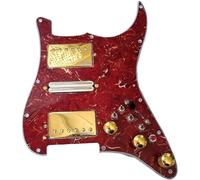 HSH - Set di battipenna precablato per chitarra, in Alnico, 5 pickup Humbucker a 7 vie, multi-interruttore, ricambio per chitarra elettrica Fender