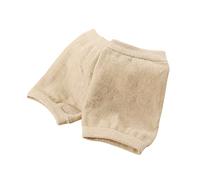 HshDUti Ginocchiere termiche ginocchiere per dolore al ginocchio per uomini e donne, scaldamuscoli ginocchiera per ciclismo, ciclismo, snowboard, skiling, campeggio, escursionismo, arrampicata, beige