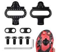 Hshenjhu 2 Pezzi SPD Cales, Durables Antidérapantes Tacchette per Pedali, Set di Tacchette per Pedali, Tacchetti di Ricambio, Compatibili con Shimano MTB SPD SM-SH51 e Look X-Track