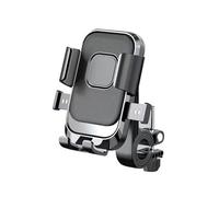 HSHIXIJDR Supporto per telefono da moto per Africa Twin CRF1100L Standard 2020-2024, rotazione regolabile, impermeabile, anti vibrazione, supporto per telefono per specchietto moto, nero
