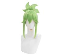 HSHUHMLBJ Short Ponytail Green Daily Party Cosplay Parrucca per Kuki Shinobu Anime Cosplay Parrucca