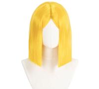 HSHUHMLBJ Short Yellow Daily Party Cosplay Parrucca per Yellow Diamond Anime Cosplay Parrucca