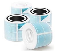 HSIAMEN Filtro per la rimozione del fumo compatibile con purificatori d'aria Levoit Core 300 e PuroAir 240, 4 in 1 H13 True HEPA Core 300S P350 Core300-P, compatibile con parte # Core 300-RF-SR