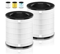 HSIAMEN LV-H133 Filtro di ricambio compatibile con Levoit LV-H133 MetaAir Tower, compatibile con filtro H13 True HEPA Parte # LV-H133-RF, confezione da 2