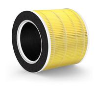 HSIAMEN RP-AP089-F1 Compatibile con RENPHO Replacement Filter RP-AP089W RP-AP089B AP-089 AP-089S 5-Stage H13 True HEPA Filter, Yellow 1-Pack