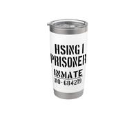 Hsing I Prigioniero/Xing Yi Studente Semplice Costume di Halloween Bicchiere termico in acciaio inox doppia parete