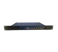HSIPC Montaggio su rack 1U N305 Quad Core Firewall Micro Appliance, Mini PC, Router con 8G RAM 128G SSD, 6 RJ45 i226-V 2500M Port AES-NI Compatibile con opnsense...