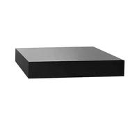 HSIRYAOHD Blocco da banco in gomma, blocco in gomma per la riduzione del rumore degli apparecchi elettrici (200 mm x 200 mm)