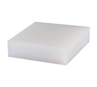 HSIRYAOHD Blocco da banco in gomma, foglio di gomma siliconica per smorzamento del rumore e delle vibrazioni (500 mm x 500 mm)