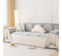 HSIRYAOHD Coperta per divani grande coperta per divani coperta per divani grande casa copridivano 1 2 3 4 posti ciniglia antiscivolo copridivano lussuoso stile semplice M